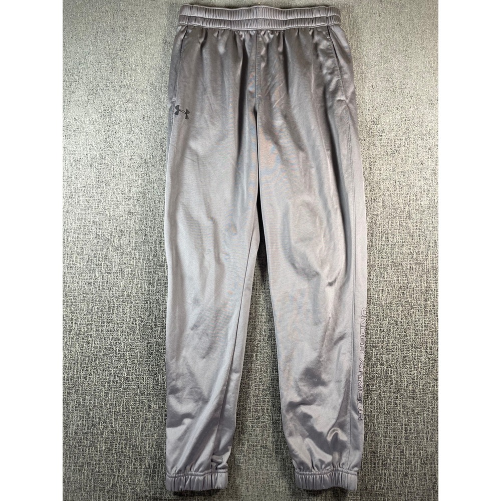 Under‎ Armour Mens Gray Loose Fit Joggers Athletic Training Pants Medium